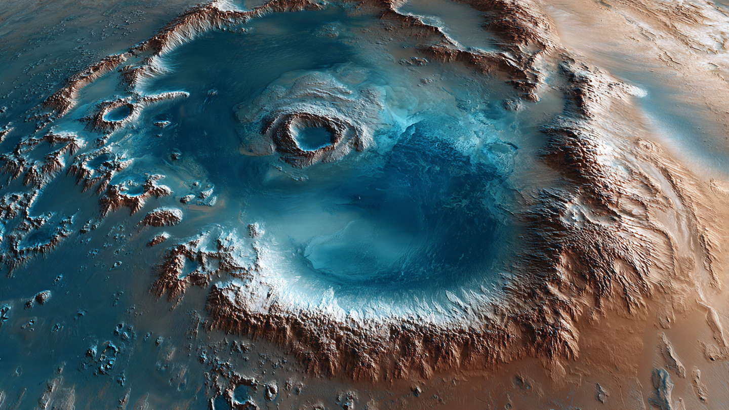 Climate Windows: When Mars Hosted Persistent Icy Lakes