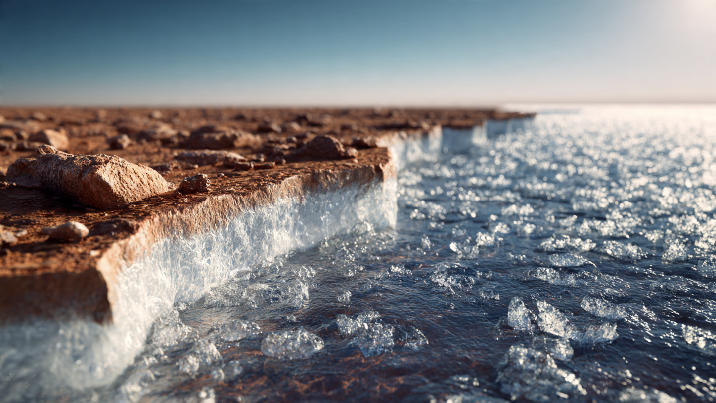 Scientists Solve Mars Water Mystery With a Thin Layer of Ice